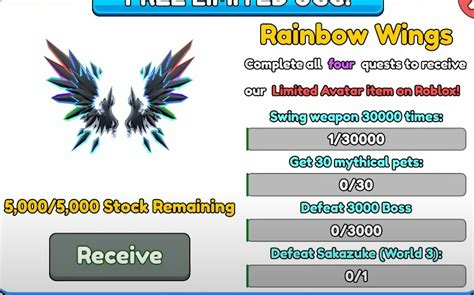 Free Rainbow Wings UGC Fandom