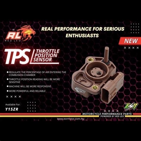 REDLEO RED LEO TPS THROTTLE POSITION SENSOR Y15ZR RS150 V1 V2 Shopee