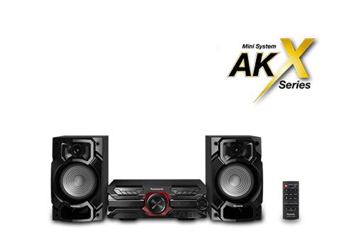 Especificaciones Sc Akx Sistemas Hi Fi Panasonic Espa A