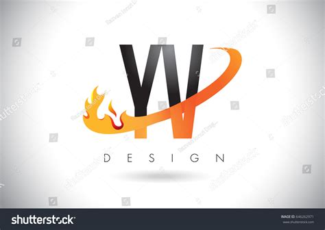 Yv Y V Letter Logo Design Stock Vector Royalty Free