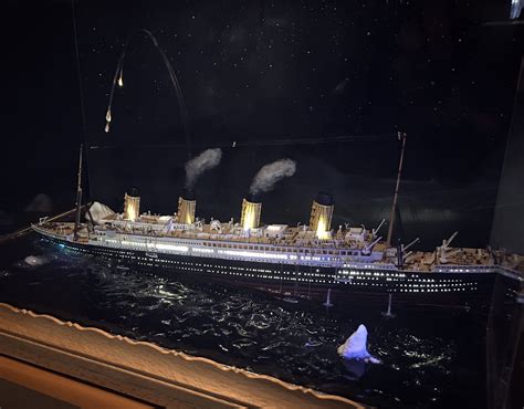 Rms Titanic Wreck Model