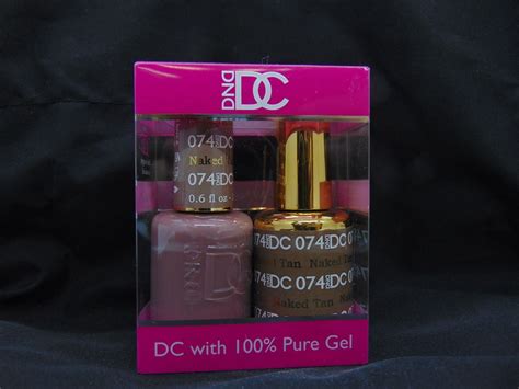 DND DC Duo Soak Off Gel Matching Nail Polish 074 Naked Tan Walmart