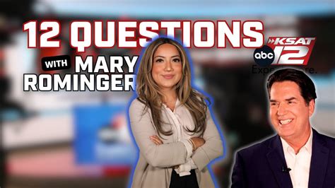 Questions With Ksat S Newest Sports Anchor Mary Rominger Youtube