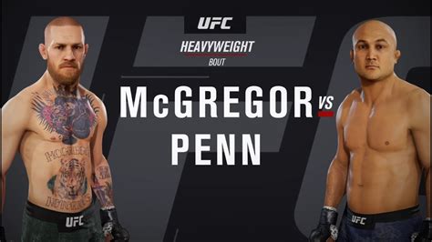 UFC Conor Mcgregor VS BJ Penn YouTube