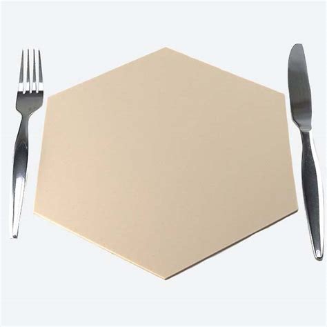 Hexagon Placemats Bobo And Bob Acrylic Kitchen Dining