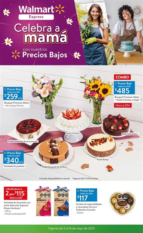 Folleto Walmart Express Celebra A Mam Precios Bajos Al De Mayo