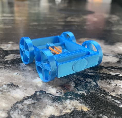 Rubber Band Car By Kreate Download Free Stl Model
