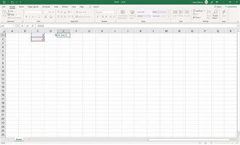 How To Create Formulas In Excel