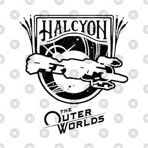 Check Out This Awesome Theouterworldshalcyonlogo Design On