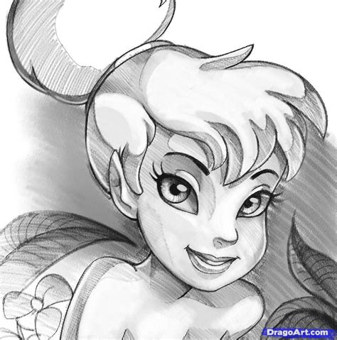 Easy tutorial of how to draw Tinkerbell! :) | Disegni, Raffaello, Punto ...