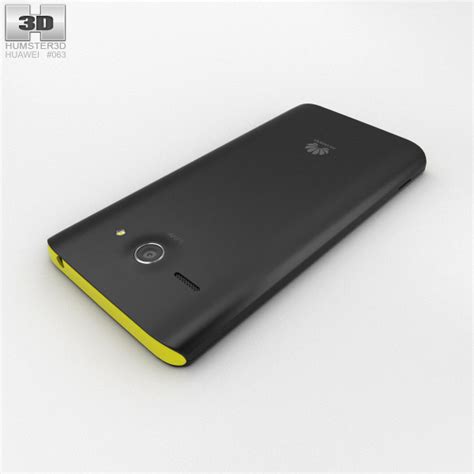 Huawei Ascend Y530 Yellow 3d модель Скачати Телефони на