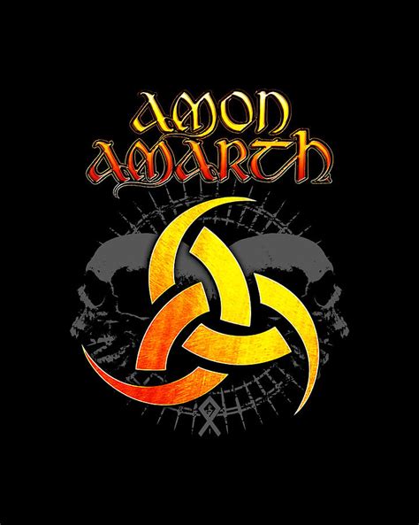 Best Yellow Amon Amarth Logo Digital Art by Janis IOtte | Pixels