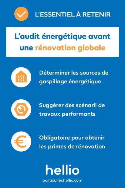 L audit énergétique Optimisez Votre Consommation D énergie