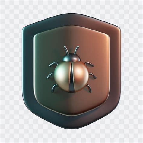 Premium Psd Antivirus Shield 3d Icon