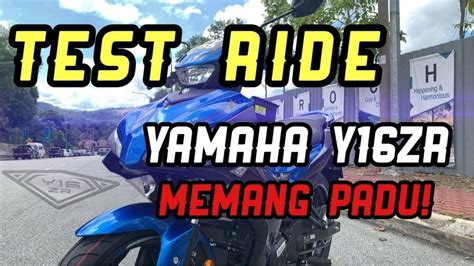 Test Motor Baru Ngam Teruk Yamaha Y Zr Youtube