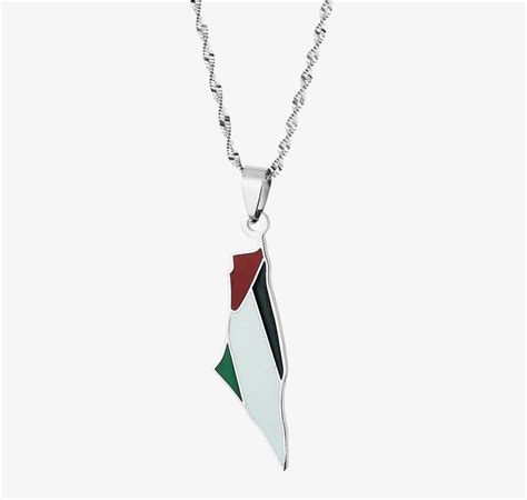 Palestine Necklace Etsy