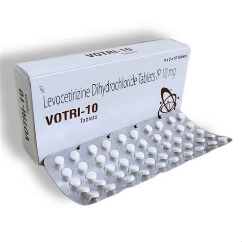 Levocetirizine 10 Mg Tablets For Clinic At ₹ 500box In Rajpura Id