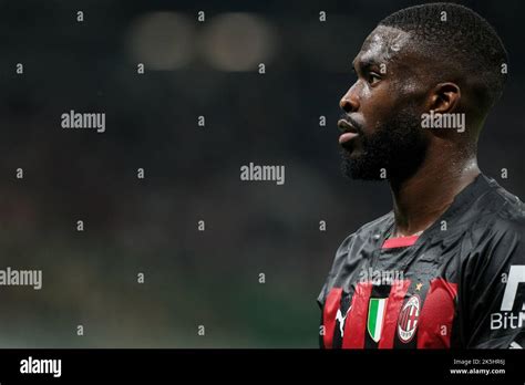 Milano Italy 08th Oct 2022 Fikayo Tomori Of AC Milan Looks On