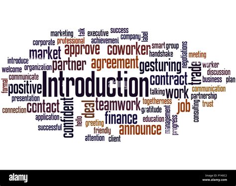 Word Introduction High Resolution Stock Photography And Images Alamy