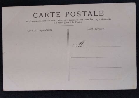 France Antique Postcard Early 1900s Rare Paris Station Orleans Quai D