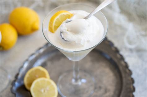 Sorbetto Al Limone Ricetta Con E Senza Gelatiera Vasa Vasa Kitchen