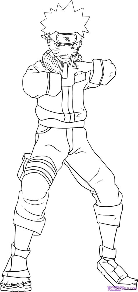 Desenho Para Colorir E Imprimir Naruto O Colorindo Org Estar Aqui Para