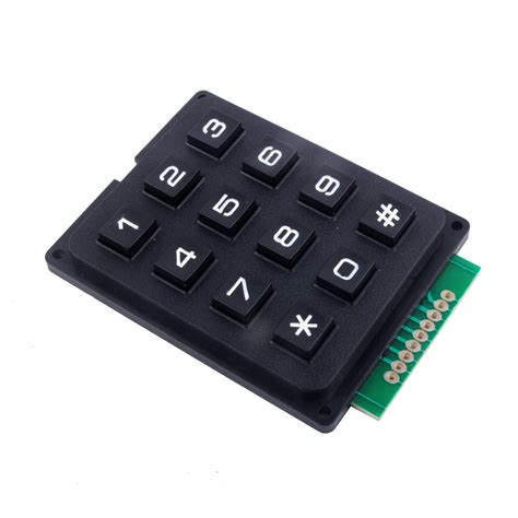 4 X 3 Matrix Array 12 Keys 4 3 Switch Keypad Keyboard Module For