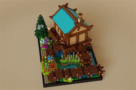 Lego Ideas The Alchemist S Stilt House Flickr