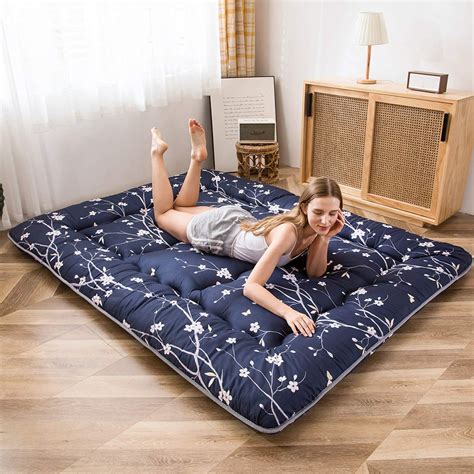 Maxyoyo Floor Mattress Printed Japanese Futon Mattress Maxyoyo