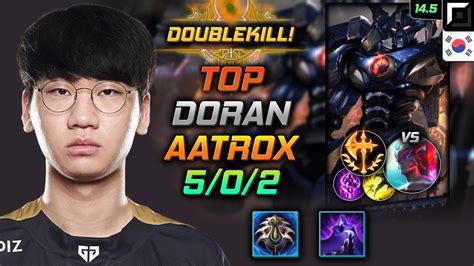 Doran Aatrox Top Kr Youtube