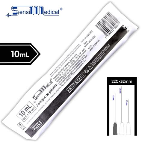 Dilopsan Jeringa 10 Ml Sm C Aguja 22gx32mm Negra