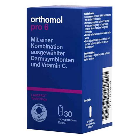 Orthomol pro 6 Kapseln 30 St online bei Pharmeo kaufen