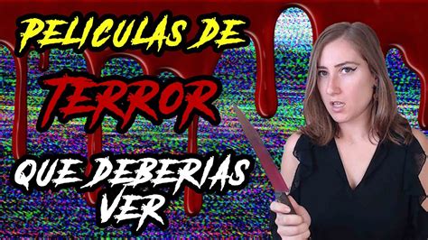 Películas de TERROR poco conocidas YouTube