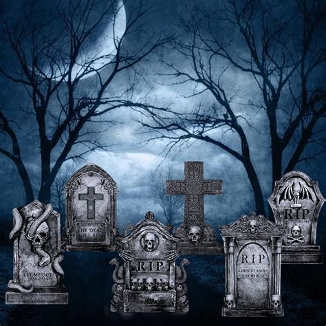 6ct Halloween Tombstones Review - Discover Awesome Products