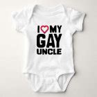 I Love My Gay Uncle T Shirt Zazzle