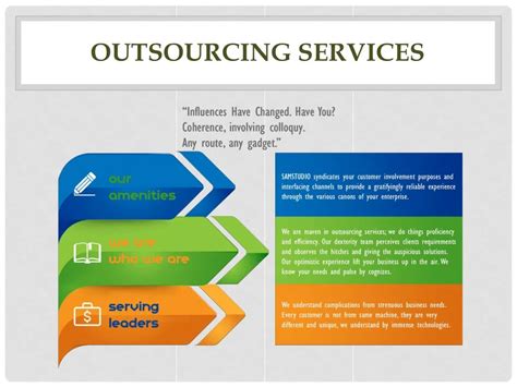 Ppt Outsourcing Services Provider Benefits Of Outsourcing Services