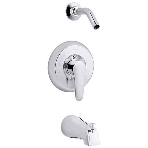 Kohler 1 Handle Rite Temp Bath Shower Valve Trm Kit Less Showerhead