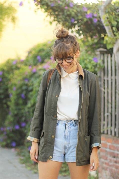 Back To School Girl 30 Geek Chic Nerdy Look With Glasses Fashion