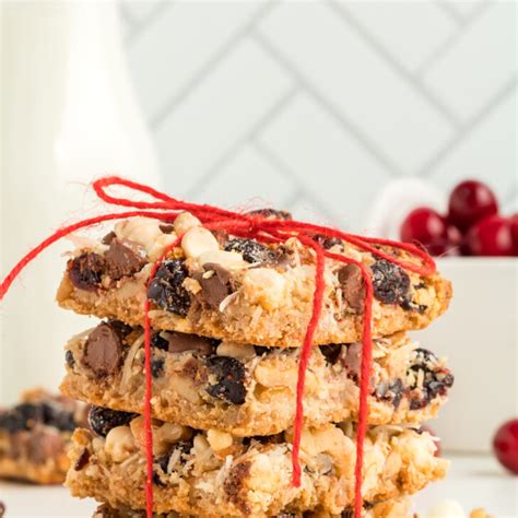 7 Layer Cranberry Magic Bars The Denver Housewife