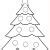 Vivant Coloriage Sapin De Noel Facile Stock Coloriage