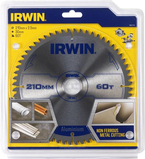 IRWIN IRW1907775 210 X 30mm 60 Teeth Professional Circular Saw Blade