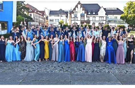 Hoptbühl Gymnasium Villingen Jonathan Wagner ist beim Abitur