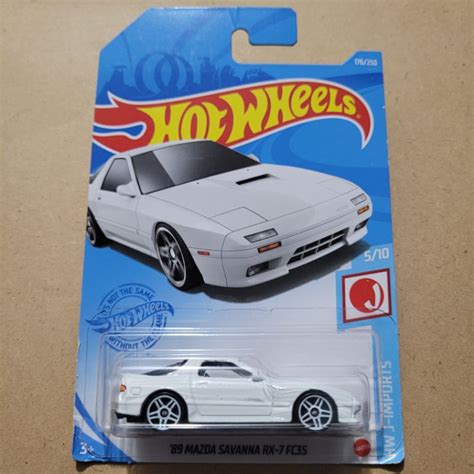 Jual Hot Wheels Kemasan Kerut Tekuk Mazda Savanna Rx Fc S Hw J Imports White