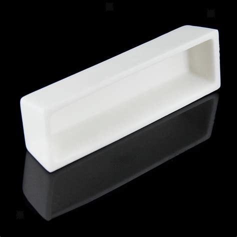 Alumina Ceramic Corundum Crucible Boat Sample Holder For Tube Muffle
