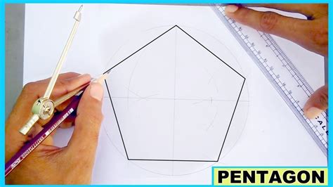 How To Draw A Pentagon Shape Pentagon Pentacle Instructables