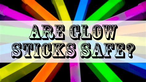 Are Glow Sticks Safe For Children Illuminating The Facts Kings
