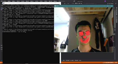 Opencv人脸检测与简单的距离计算opencv 人脸测距 Csdn博客