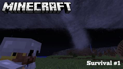 Minecraft Tornado Survival Multiplayer Episode Exploring The World