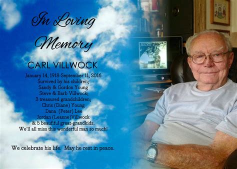 Carl Arnold Villwock 1918 2016 Find A Grave Memorial