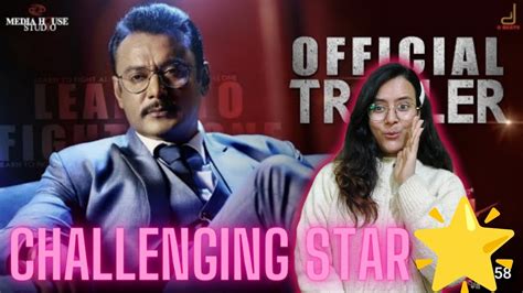 Kranti Official Trailer Reaction Review Darshan Thoogudeepa